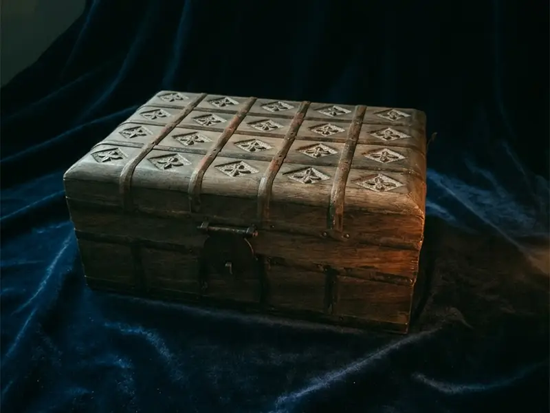 Curated Artefacts inside the Cabinet of Curiosities